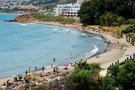 Día de playa en la Costa del Sol