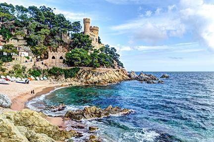Castillo de Sant Joan en Lloret de Mar
