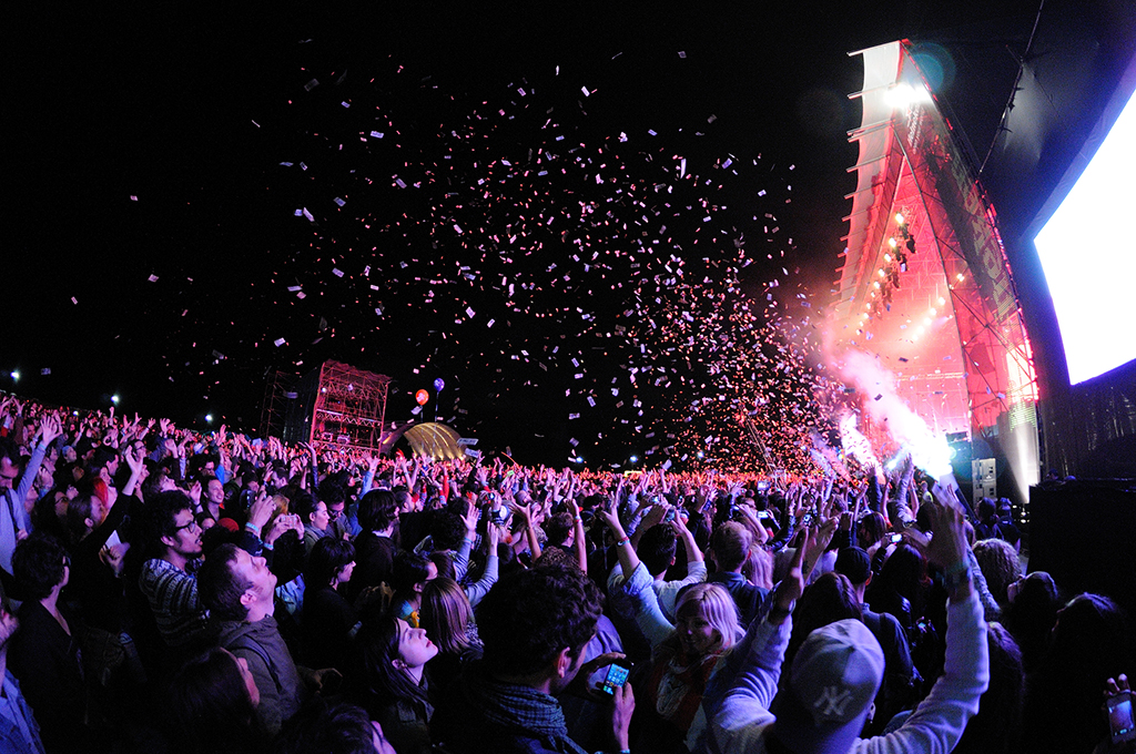 Escenario del festival Primavera Sound celebrado en Barcelona