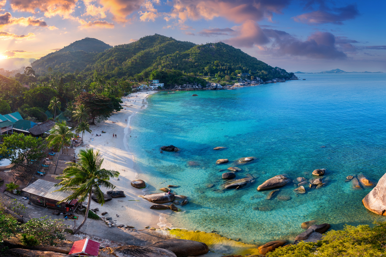 Atardecer en la isla de Koh Samui en Tailandia (© iStockphoto)