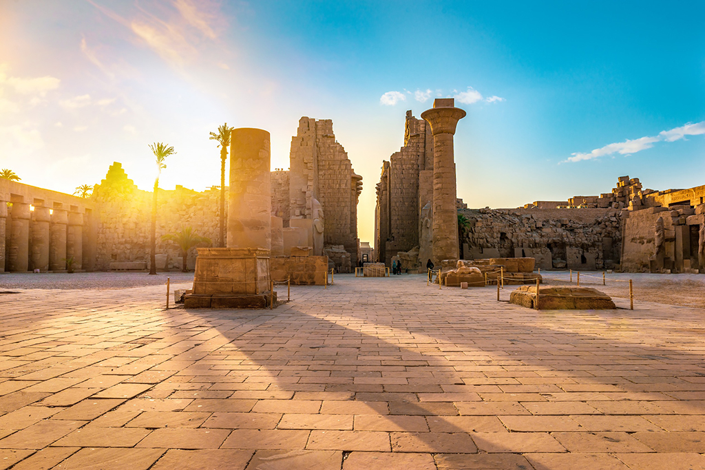 Templo de Karnak cerca de Luxor